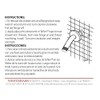 Westbrass 1/2" IPS x 10" Shower Arm with Sure Grip