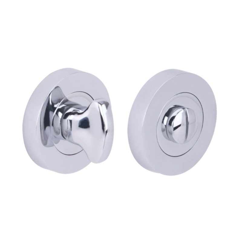 HANDLEZONE® Bathroom Toilet Door Thumb Turn and Release Deadbolt Kit