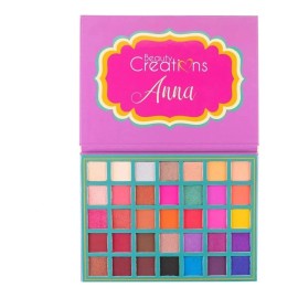 Paleta Anna De 35 Sombras Para Ojos, Beauty Creations. 35 Tonos