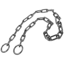 Nissa Chain Precautionary Chain (with Rings at Both Ends) Iron, Unicro Φ4.8×900mm S-112
