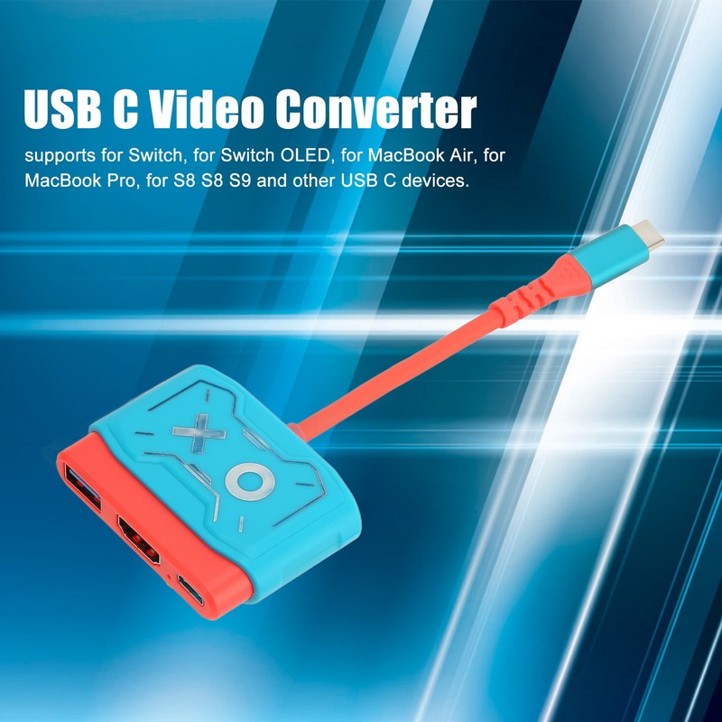 USB C To HD Multimedia Interface Video Converter 3 in