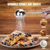 2PCS Flour Duster for Bread Baking, Premium Bake Sifter Ball