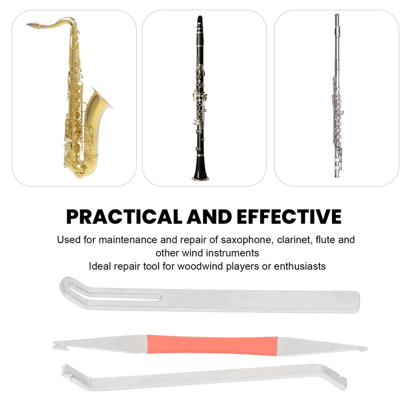 3 Pcs Saxophone Repair Tool Spring Hook Tuning Tool Sound