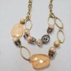 SOPHIA & KATE peach gold Necklace and earring set NWT