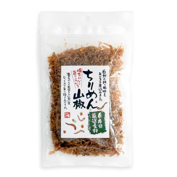 Chirimen Sansho Prefecture, 3.5 oz (100 g), Hyogo Prefecture, Tsukudani
