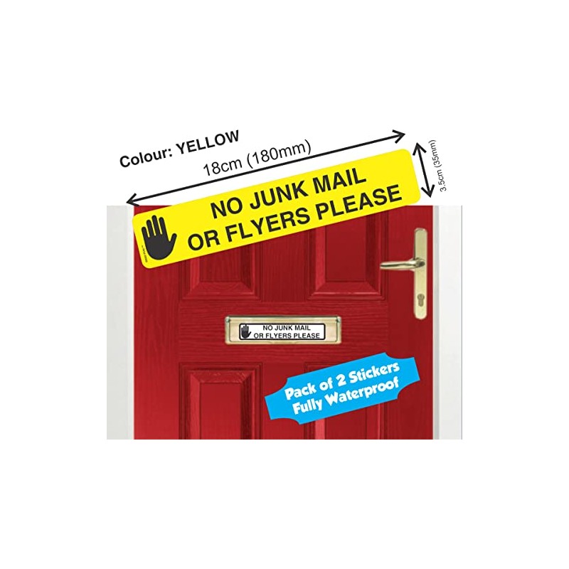 Stop Junk Mail - No Leaflets or Junk Mail Please