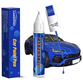 Blue Touch Up Paint for Cars,Car Paint Touch Up Pen for Deep Scratches,Car Scratch Repair Pen Auto Scratch Remover for Easy to Use and Fix(Azure Shine Metallic)