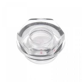 sourcing map Air Compressor Oil Level Indicator Sight Glass M20 x 1.5 mm Liquid Indicator Window