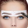 Drawing eyebrow stickers, eyebrow stencils / 눈썹 스티커 그리기 아이브로우 눈썹스텐실