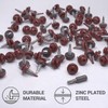 SKIR'CO Pack of 40 Metal Roofing Screws 4.8 x 20