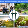 Metal Lawn Sprinkler for Yard 2 Pack, Adjustable Brass Garden
