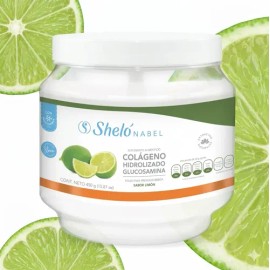 Pack 3 Glucosamina Sheló Nabel Limón 450g                                                                                                             