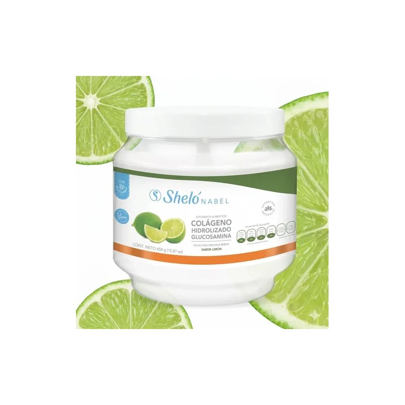 Pack 3 Glucosamina Sheló Nabel Limón 450g