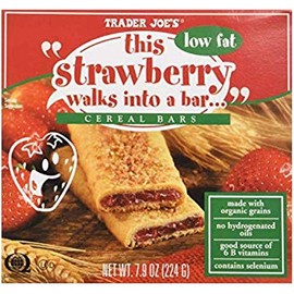 Trader Joe's - This Strawberry Walks Into a Bar Cereal Bars (6-1.3oz Bars) - 2-PACK