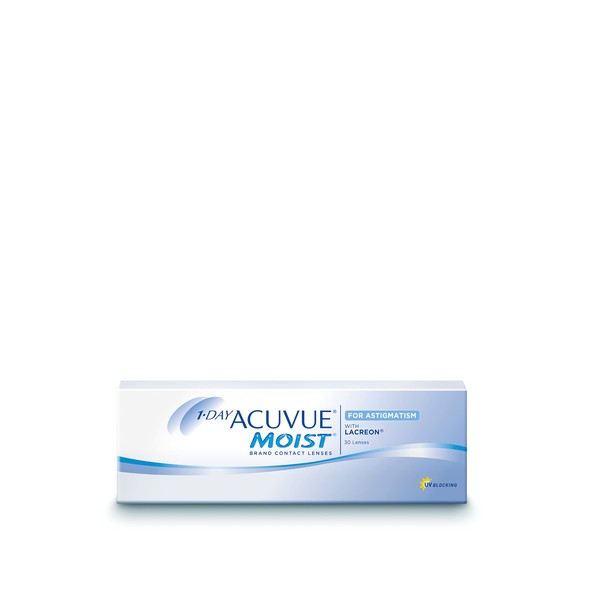 Acuvue 1-Day Moist, Soft Daily Lenses For Astigmatism