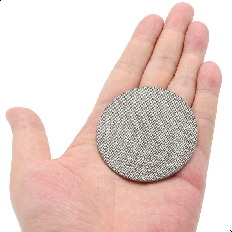2 Pack 51mm Espresso Puck Screen, Reusable 1.7mm Thickness 150μm