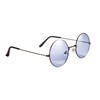 Lennon Style Clear Blue Flat Lens Round Retro Classic Sunglasses
