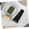 TOPPERFUN Black Gloss Plastic Cosmetic Soft Tube Large Capacity Lotion
