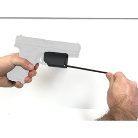 Trigger Guard Holster Black with Paracord - Minimalist Pocket Safety Trigger Cover - for Glock, Ruger, Smith and Wesson, Springfield, Taurus, Sig and More