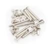 LBY 160pcs Phillips Chicago Screws, M5 x 10/15/20/25/30/35/40/45mm Binding Screw