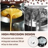 Dunkive Precision Shower Screen with Silicone Steam Ring, Compatible with
