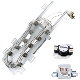 8544771 Dryer Heating Element with 279973 Dryer Thermal Cut Off Fuse Kit for Whirlpool Dryer Replacement wp8544771