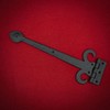 SaKeGa Heavy Duty Strap Hinge for Gates and Doors Decorative