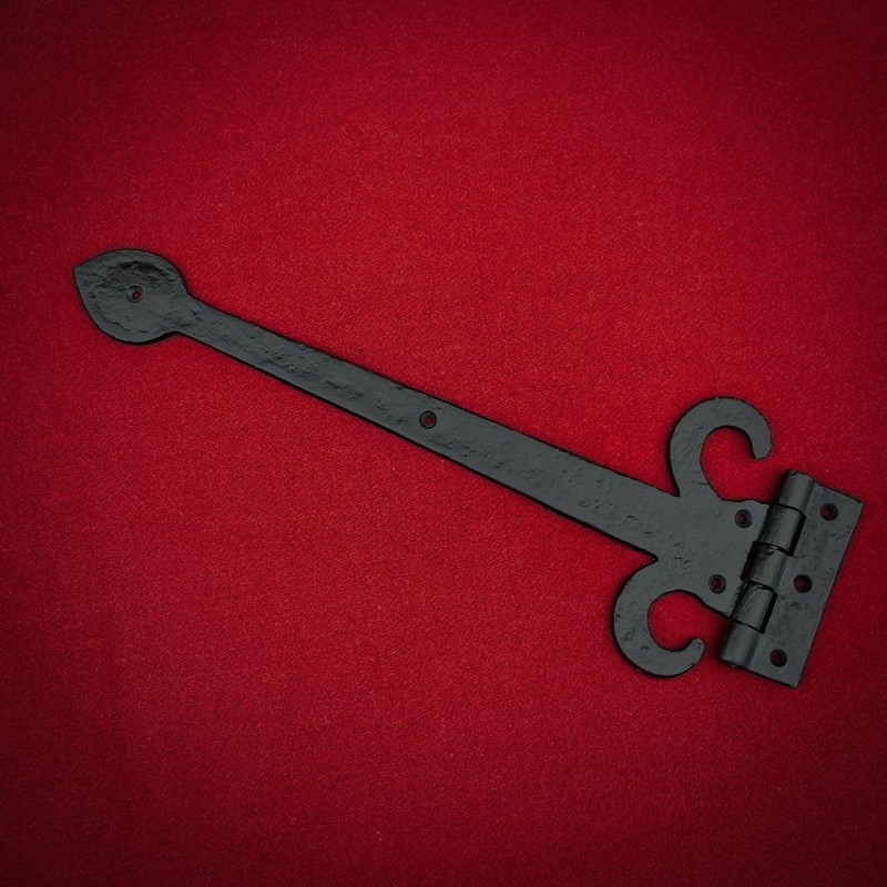 SaKeGa Heavy Duty Strap Hinge for Gates and Doors Decorative