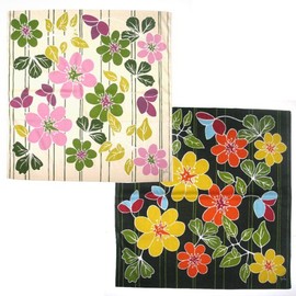 風呂敷(ふろしき)シビラ(sybilla)綿97cmPOPURRI（ポプリ）/ベージュ(A)