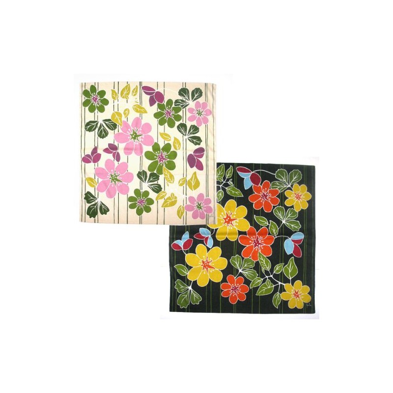 風呂敷(ふろしき)シビラ(sybilla)綿97cmPOPURRI（ポプリ）/ベージュ(A)