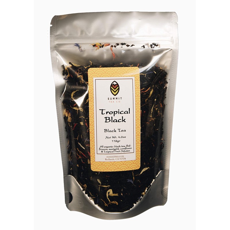 Tropical Black: Organic Passion Fruit & Mango, 4.0 oz by