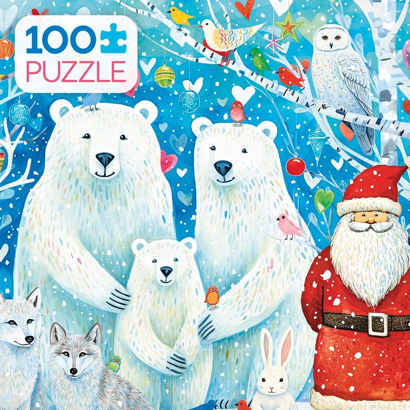 Ceaco - Holiday - Polar Portrait - 100 Piece Jigsaw