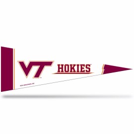 Rico 2 Virginia Tech Hokies Middleman Pennants. Felt. 14-1/2" x 5".    #916