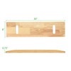 YPCBYNBS Wooden Transfer Board,Made of Heavy-Duty Hardwood for Transferring Disabled