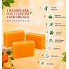 3 PCS Persimmons Soap for Body Odor, Natural Bar Soap