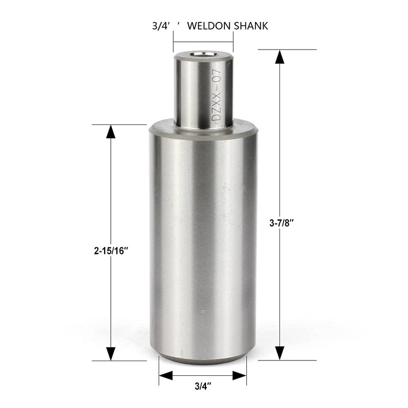 Weldon Shank Adapter JESTUOUS for 3/4 Inch Annular Cutter Extension