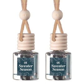 Scented Car Freshener 2 Pack - Long-lasting Fragrance:_Sweater Season