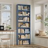 FACBOTALL 82" Tall Bookshelf, 7-Tier Open Shelves Bookcase, Freestanding Display