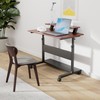 Eureka Ergonomic Mobile Standing Desk 41 Inch, Lockable Home Office