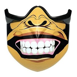 Steel Vision 32000 Auto Darkening Welding Goggles Custom Face Masks (Monkey Man)