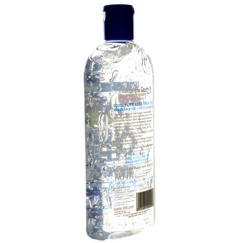 Fruit of the Earth 100% Aloevera 12 oz. Gel -
