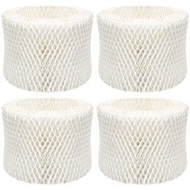 Funmit Humidifier Filters Replacement for Honeywell Humidifier Filter HAC-504 HAC-504AW and Honeywell Filter A, Replacement for Honeywell HCM-350 HCM-500 HCM600 Cool Mist Humidifiers, 4 Pack, White