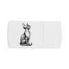 'Sphynx Cat Sitting' Pill Box with Tablet Splitter (PI00033151)