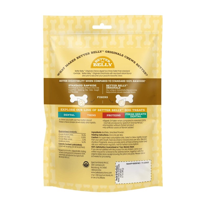 Better Belly Roll, Beef Sirloin, 3.1 Oz