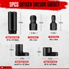 WETT Oxygen Sensor Socket Set, 5-Piece Offset O2 Sensor Wrench
