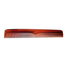 Echterhölter Comb Sawn + Handmade Approx. 14.5 cm – Normal + Wide Teeth Havana Brown Women Men Universal Comb Pocket Comb (5010)