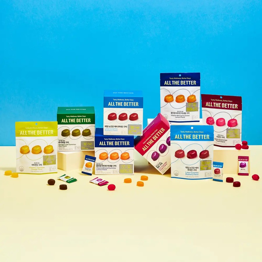 All the Better Wellness Gummies, 30-day supply of 6 types, choose 1 | Olive Young