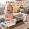 CalfQueen Kids DJ Mixer Table Set for Beginners, DJ Table