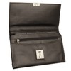 Jahn-Tasche A5 Black Leather Travel Document Wallet - Model 1021