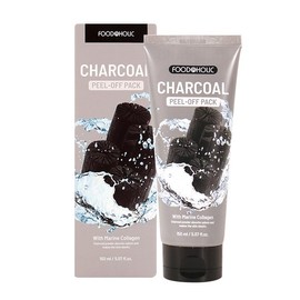 Food Aholic Collagen Peel-Off Pack 150ml / Charcoal / 콜라겐 필오프팩 150ml / 참숯